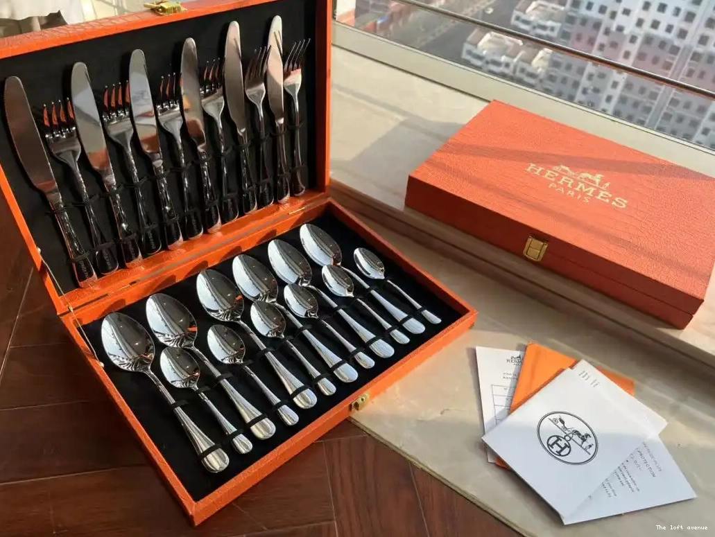 CUTLERY HERMES SET CUSTOM 0627